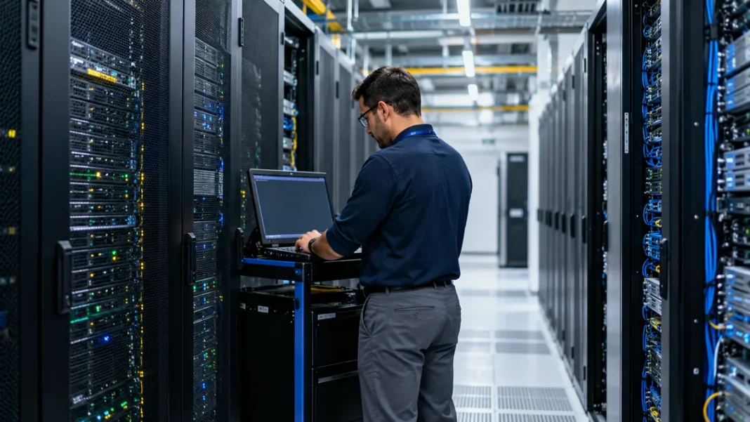 Backup da Sefin é ilustrado por infraestrutura de servidores e armazenamento de dados