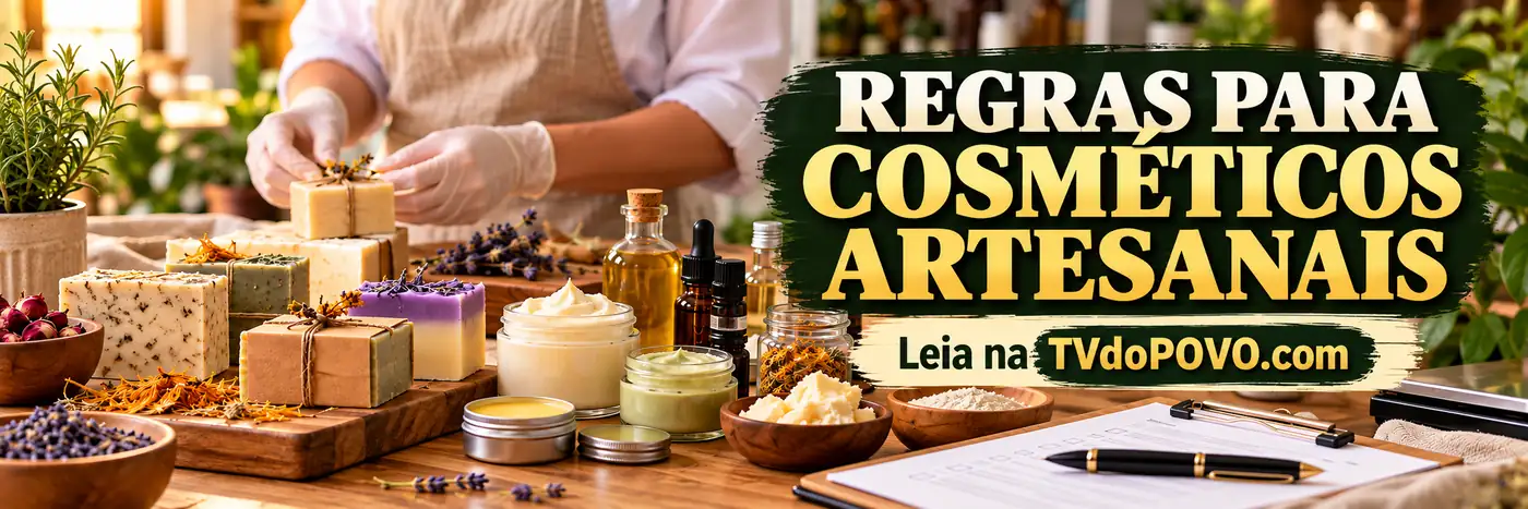Regras para cosméticos artesanais definidas pela Anvisa