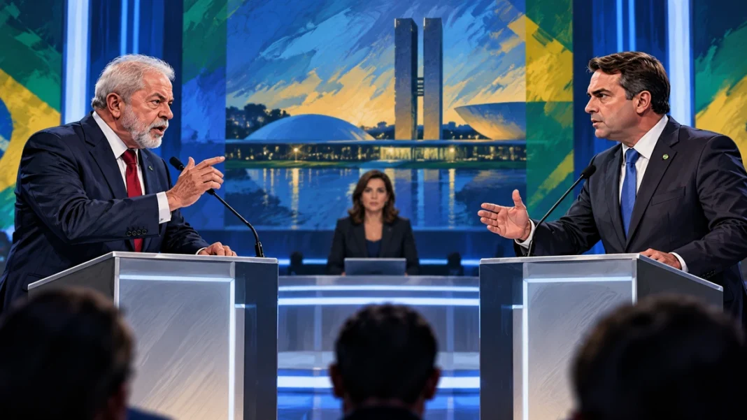 Debate entre Lula e Flávio Bolsonaro reúne propostas e declarações checadas