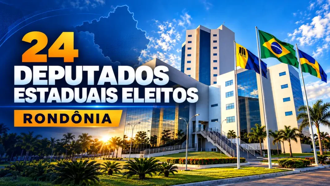 Rondônia elege 24 deputados estaduais; veja a lista completa