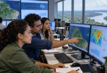 Porto Velho ganha base da Força Nacional do SUS para planejar emergências em saúde Força Nacional do SUS em Porto Velho representada em imagem ilustrativa de profissionais analisando mapas e indicadores de saúde.