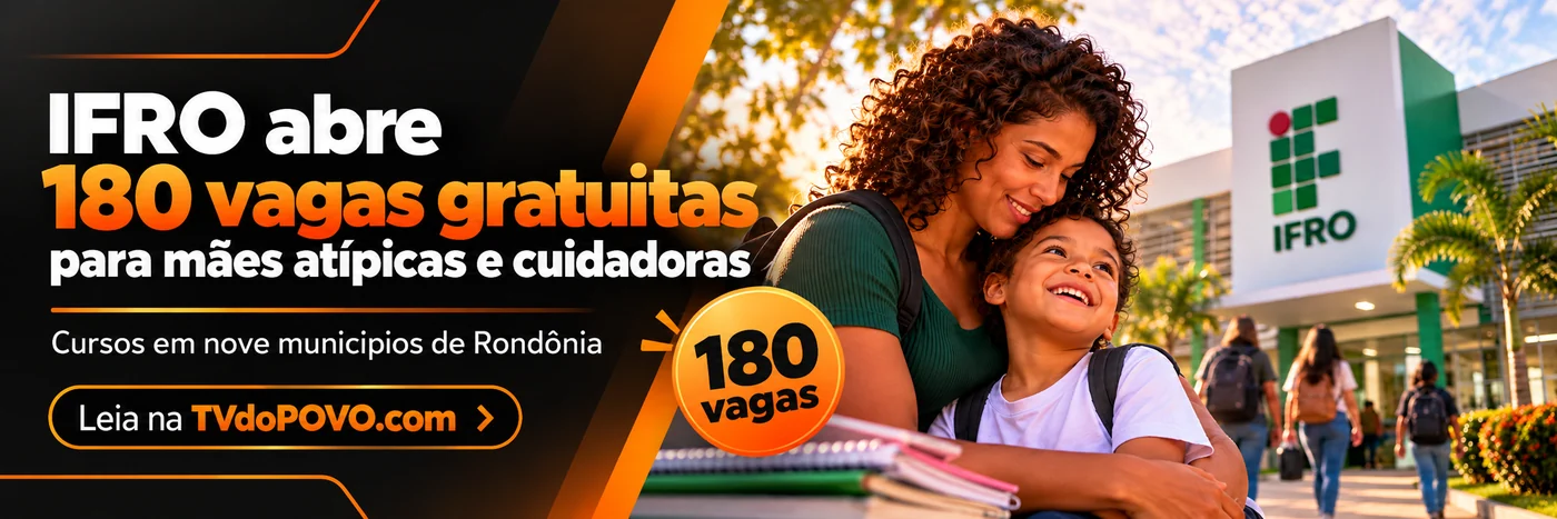 Cursos para mães atípicas e cuidadoras oferecidos pelo IFRO em municípios de Rondônia