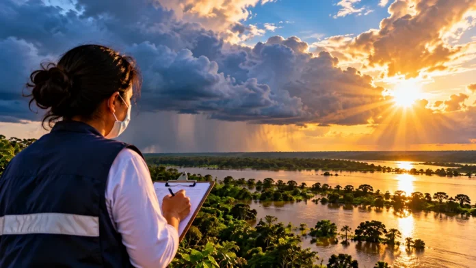 Plano de adaptação na saúde de Rondônia para eventos climáticos extremos