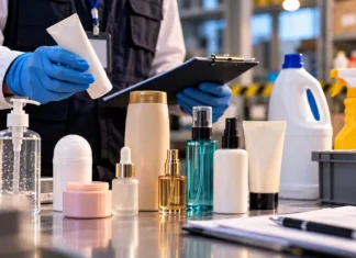 Anvisa proíbe gel íntimo falsificado, antitranspirante e saneantes Fiscalização ilustrativa de cosméticos e saneantes relacionada a produtos proibidos pela Anvisa