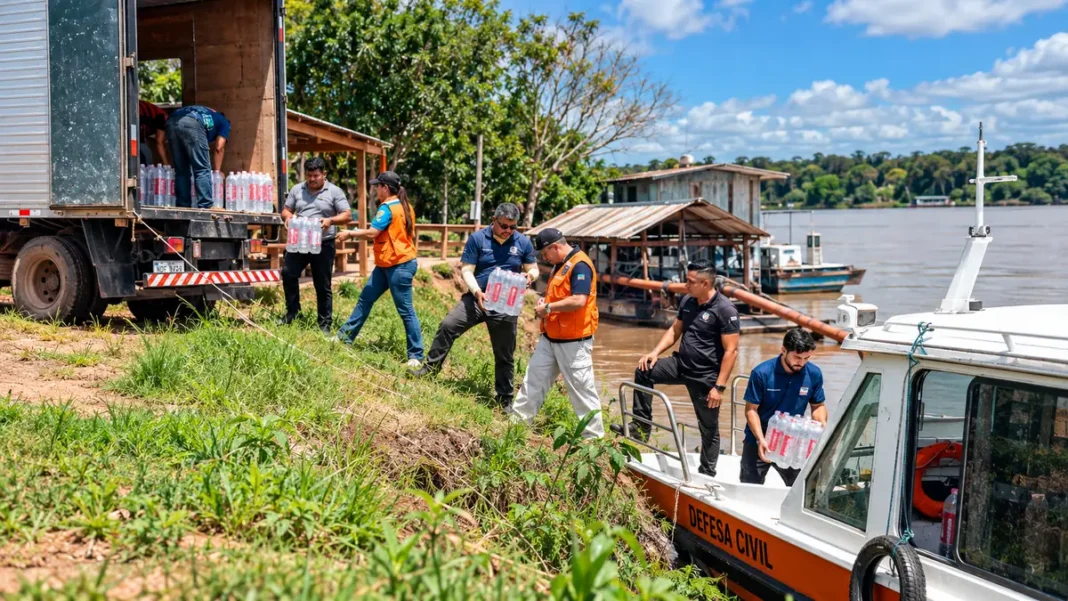 SOS Estiagem supera 245 mil litros e instala sistema em Terra Caída