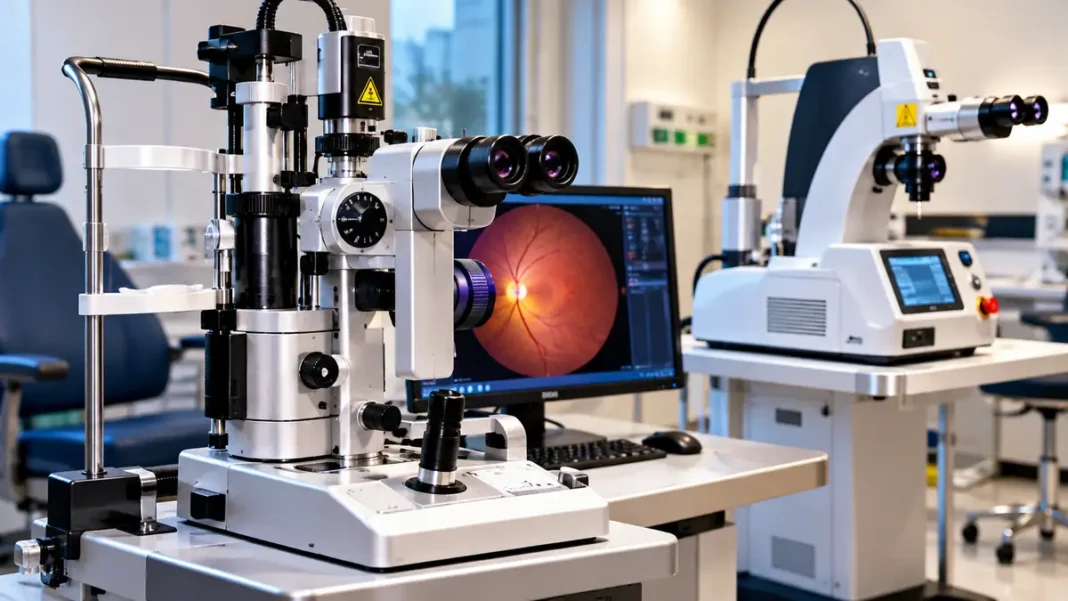 Hospital de Base recebe dois aparelhos para tratamentos dos olhos
